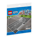 LEGO City 7281 Plaques de route - Intersection et virage