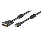 M-CAB Gold HDMI - DVI-D Dual Link 2m