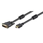 M-CAB Gold HDMI - DVI-D Dual Link 3m