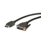 Roline Value DVI-D Dual Link - DisplayPort 1m