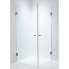 Duschbyggarna Twin Design 80x80