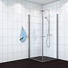 VikingBad Dusjhjørne Rett 80x80