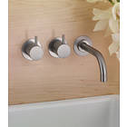 Vola Basin Mixer 611 (Borstad Chrome)