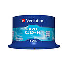Verbatim CD-R 700MB 52x 50-pack Spindle Crystal