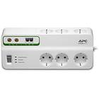 APC SurgeArrest Home/Office 6-Way (3+3) 2xCoax Switch 3m