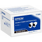 Epson 0751 (Musta) 2-pack