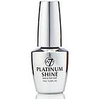 W7 Cosmetics Platinum Shine Base & Top Coat 15ml