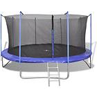 vidaXL Trampoline with Safety Net 427cm