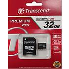 Transcend Premium microSDHC Class 10 200x 32GB