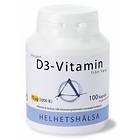 Helhetshälsa D3-Vitamiini 3000IU 100 Kapselit