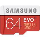 Samsung Evo+ microSDXC Class 10 UHS-I U1 64Go