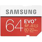 Samsung Evo+ SDXC Class 10 UHS-I U1 64GB