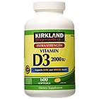 Kirkland Signature Vitamin D3 2000IU 600 Capsules