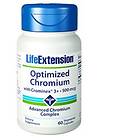 Life Extension Optimized Chromium with Crominex 3+ 500mcg 60 Capsules