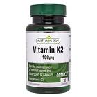 Natures Aid Vitamin K2 100mcg 30 Capsules