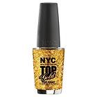 NYC New York Color Top Gold Top Coat 9.7ml