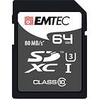 EMTEC Platinum SDXC Class 10 UHS-I U3 64Go