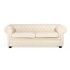 Beliani Chesterfield Leather Sofa (3-seater)