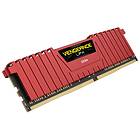 Corsair Vengeance LPX Red DDR4 2400MHz 4GB (CMK4GX4M1A2400C14R)