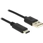 DeLock USB A - USB C 2.0 1m