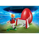 Playmobil Eggs 4947 Soccer Player with Goal