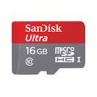 SanDisk Mobile Ultra microSDHC Class 10 UHS-I U1 80MB/s 16GB