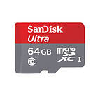 SanDisk Mobile Ultra microSDXC Class 10 UHS-I U1 80Mo/s 64Go