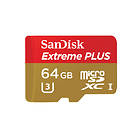 SanDisk Extreme Plus microSDXC Class 10 UHS-I U3 95/90MB/s 64GB