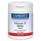 Lamberts Vitamiini D 4000IU (10µg) 120 Tabletit