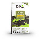 Pure Natural Dog Adult Medium Chicken 12kg