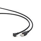 Gembird USB A - USB Micro-B (angled) 2.0 1,8m