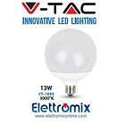 V-TAC G120 Glass LED 1055lm 2700K E27 13W