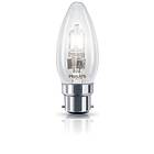 Philips EcoClassic Candle Bulb 204lm 2800K B22 18W (Dimmable)