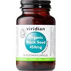 Viridian Organic Black Seed 450mg 30 Capsules