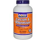 Now Foods Calcium & Magnesium 250 Tablets