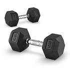 Capital Sports Hexbell Dumbbell 2x15kg