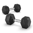 Capital Sports Hexbell Dumbbells 2x22,5kg