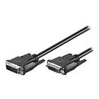 MicroConnect DVI-D - DVI-D Dual Link M-F 3m