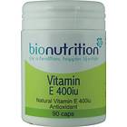Bio Nutrition Vitamin E 400IU 90 Capsules