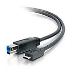 C2G USB B - USB C 3.0 1m