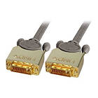 Lindy Premium Triple Shielded Gold DVI-D - DVI-D Dual Link 0.5m