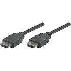 Manhattan Shielded HDMI - HDMI High Speed 1m