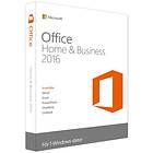 Microsoft Office Home & Business 2016 Swe (PKC)