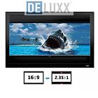 Deluxx Cinema Frame Adjustable-V Matt White 16:9 120" (266x149)