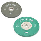 Master Fitness Bumper Plate Competition 10kg