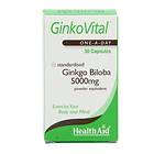 HealthAid Ginkgo Biloba 5000mg 30 Capsules