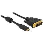 DeLock HDMI Mini - DVI-D Dual Link 1m