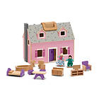 Melissa & Doug Fold & Go Mini Dollhouse (3701)
