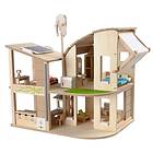 Plan Toys Green Dollhouse With Furniture (715600)