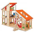 Plan Toys Chalet Dollhouse With Furniture (714100)